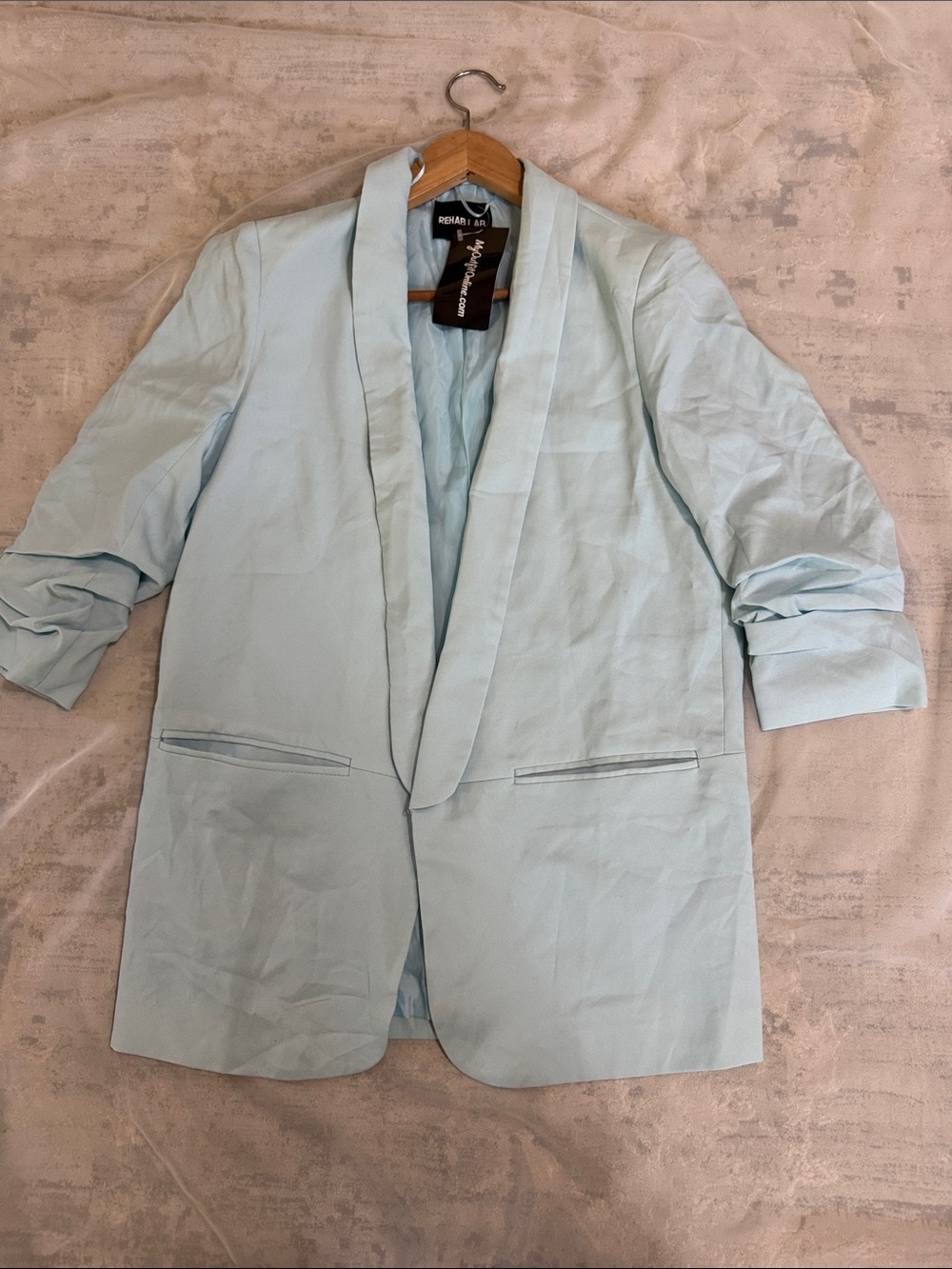 Light Blue Tailored Blazer